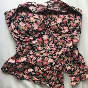 ❌❌SOLD❌❌ Floral tube top